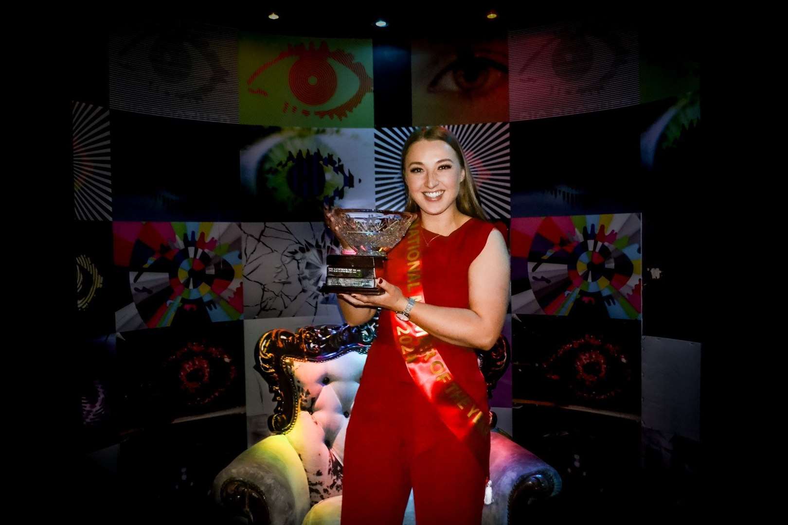 National Member of the Year 2024 Abby Forsyth of Dumfries and Galloway District. Picture: SAYFC