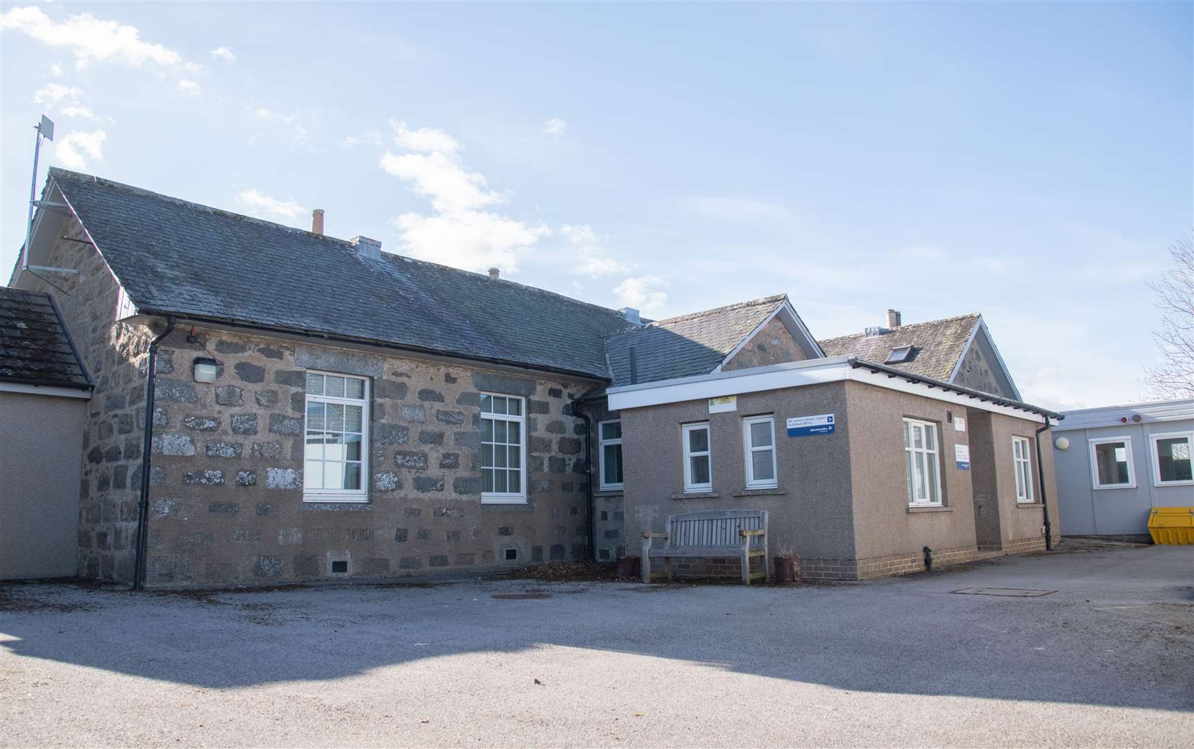 Clatt Primary School, Aberdeenshire. Picture: Daniel Forsyth.