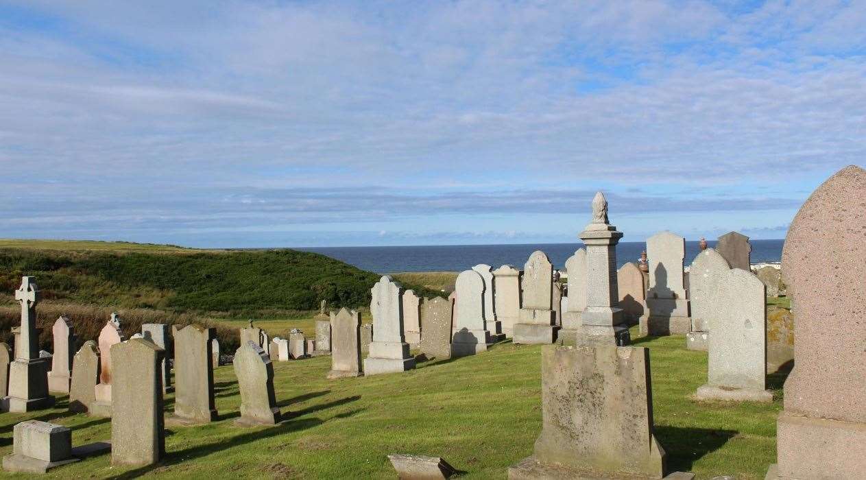 Work has started on the historic St Brandon’s Churchyard at Inverboyndie.