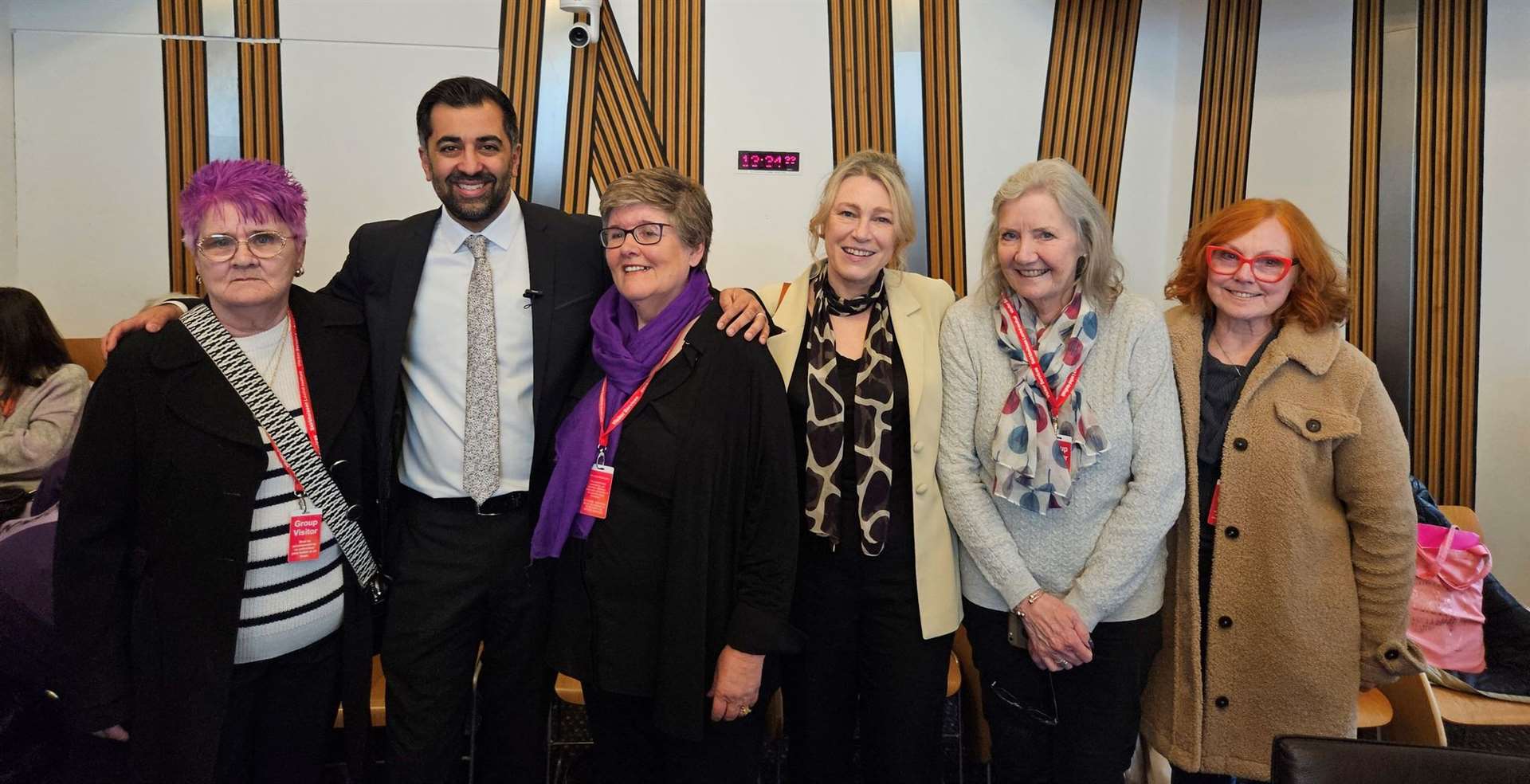 Campaigners met with the First Minister at Holyrood