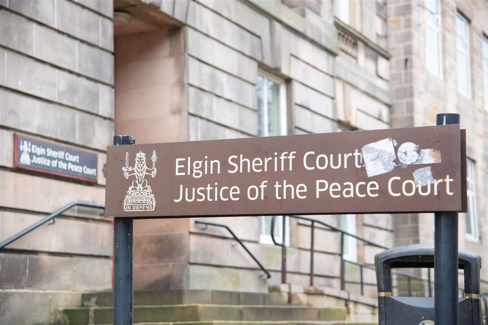 Portgordon resident Ricki Thain was ordered to pay the taxi driver £250 in compensation at Elgin Sheriff Court. Picture: Daniel Forsyth