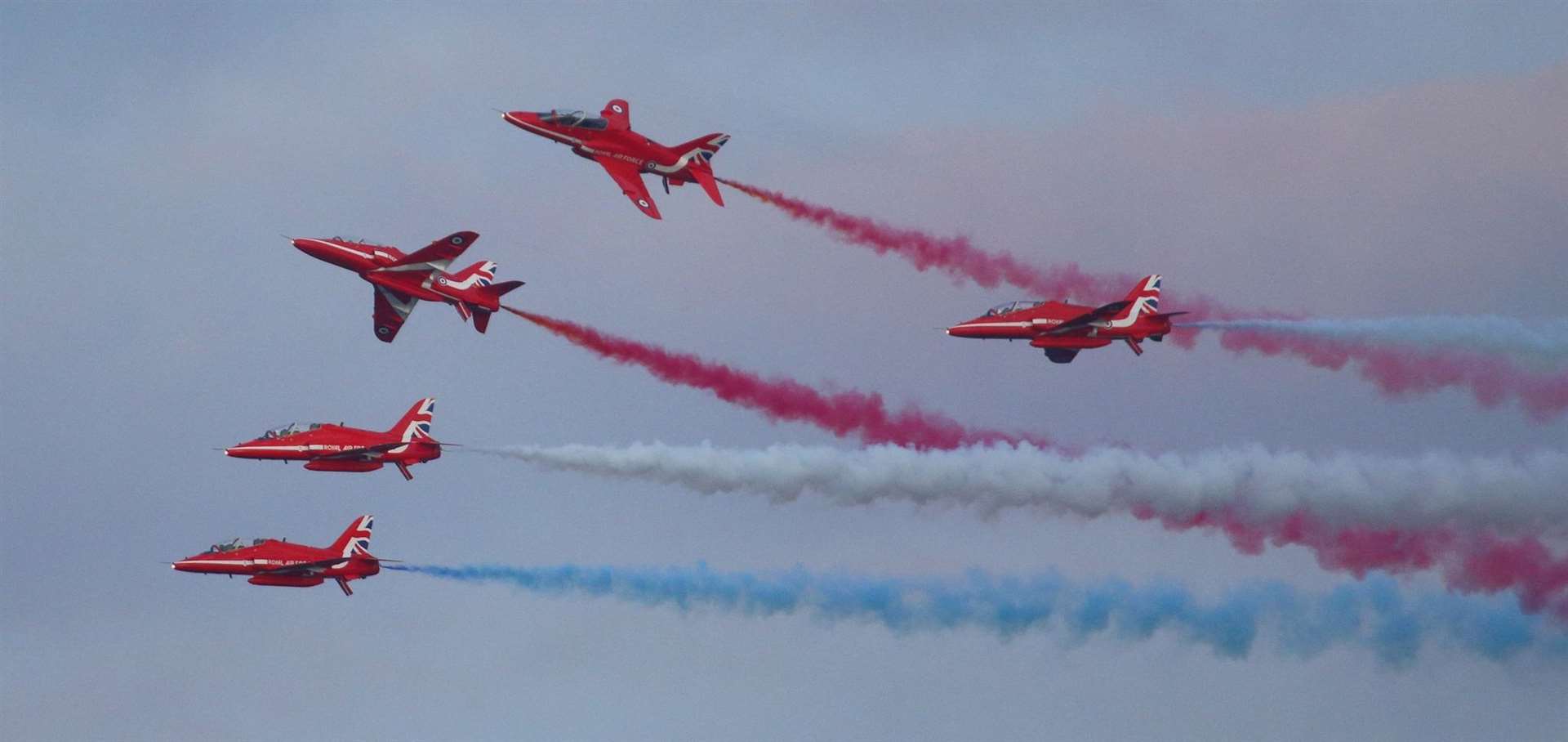 The Red Arrows will be performing in the skies over Portsoy this summer. Picture: David Porter